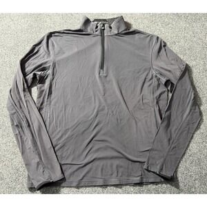 Greyson Pullover Men's‎ Small Gray Tate 1/4 Zip Performance Golf Stretch